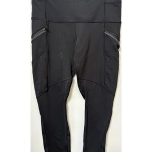 Lululemon Leggings, Black, Size 12